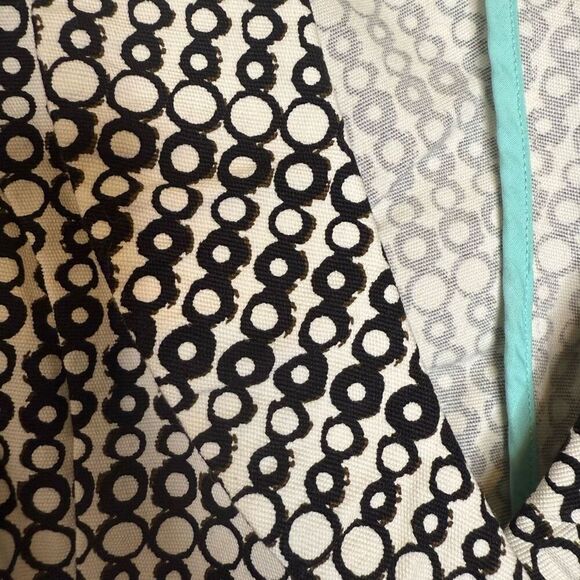 CAbi Black and White Du Jour Three Quarter Sleeve Jacket Size 8, Preppy, Career - Picture 5 of 16